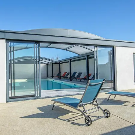 Le Mousse Maison Avec Piscine/parking/wifi/plages 5kms