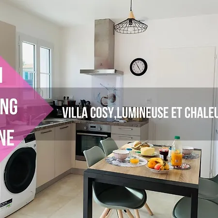 Le Mousse Maison Avec Piscine/parking/wifi/plages 5kms