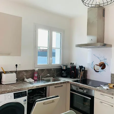 بيت للعطل Le Mousse Maison Avec Piscine/parking/wifi/plages 5kms *