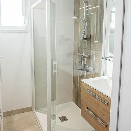 Le Mousse Maison Avec Piscine/parking/wifi/plages 5kms 펜션 *