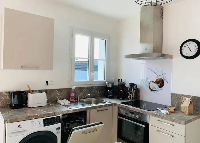 Сasa de vacaciones Le Mousse Maison Avec Piscine/parking/wifi/plages 5kms *