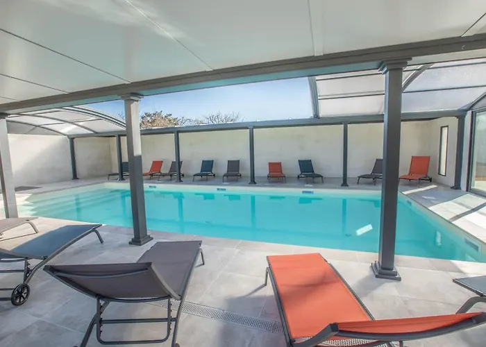 Сasa de vacaciones Le Mousse Maison Avec Piscine/parking/wifi/plages 5kms